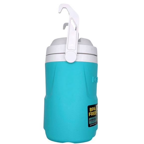 Igloo 1/2 Gallon Hanging‎ Beverage Cooler Water Jug Turquoise BPA Free Brand New - Picture 4 of 8